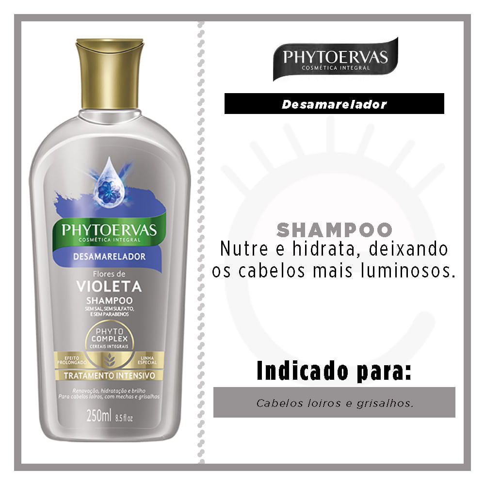 Phytoervas Desamarelador Shampoo 250ml