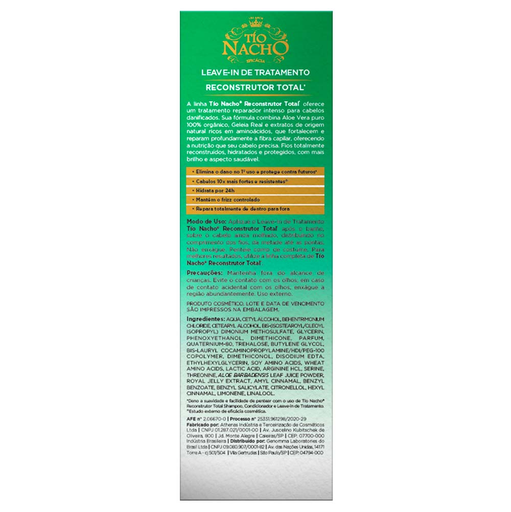 Leave-in Tio Nacho Reconstrutor Total 100ml