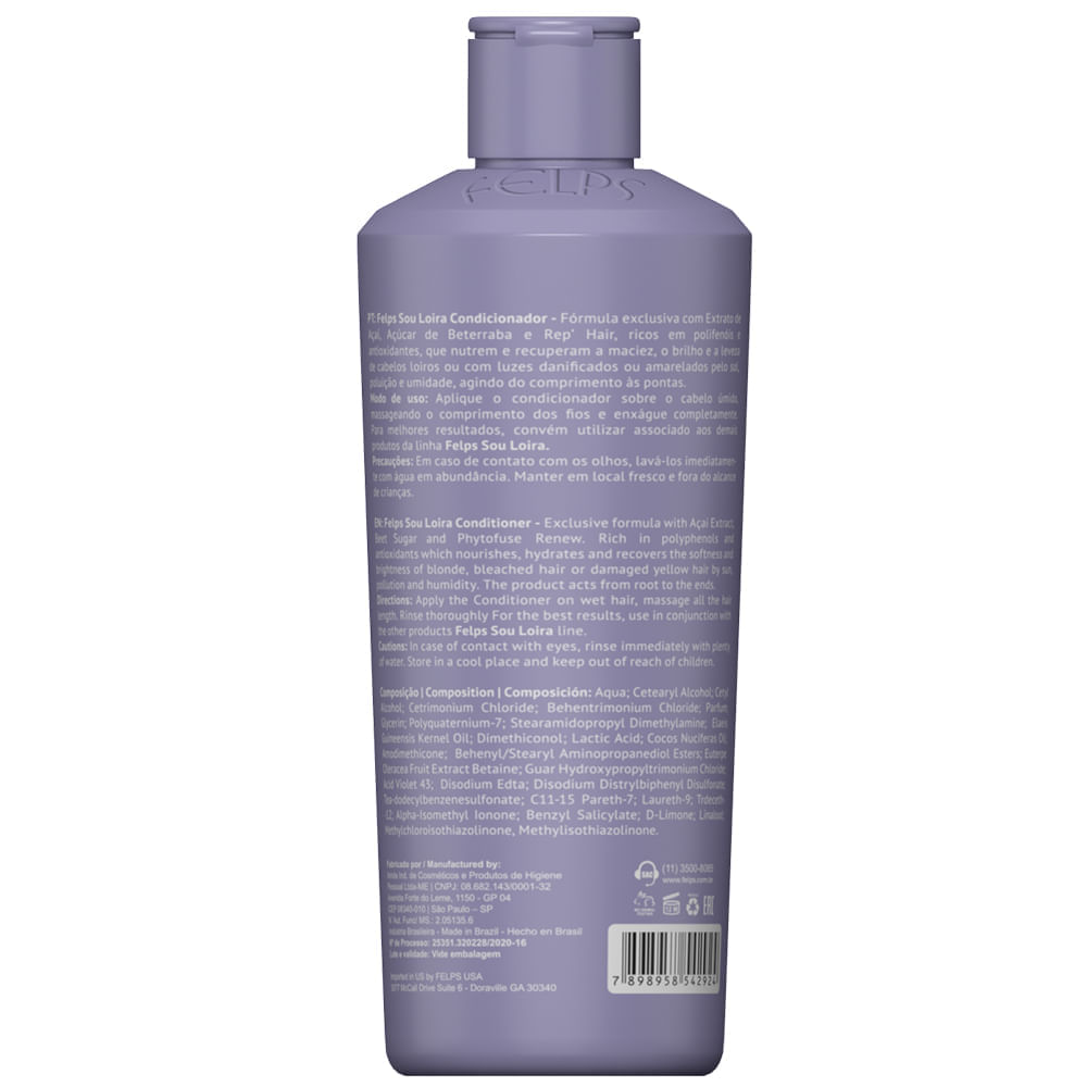 Felps Sou Loira Condicionador 250ml