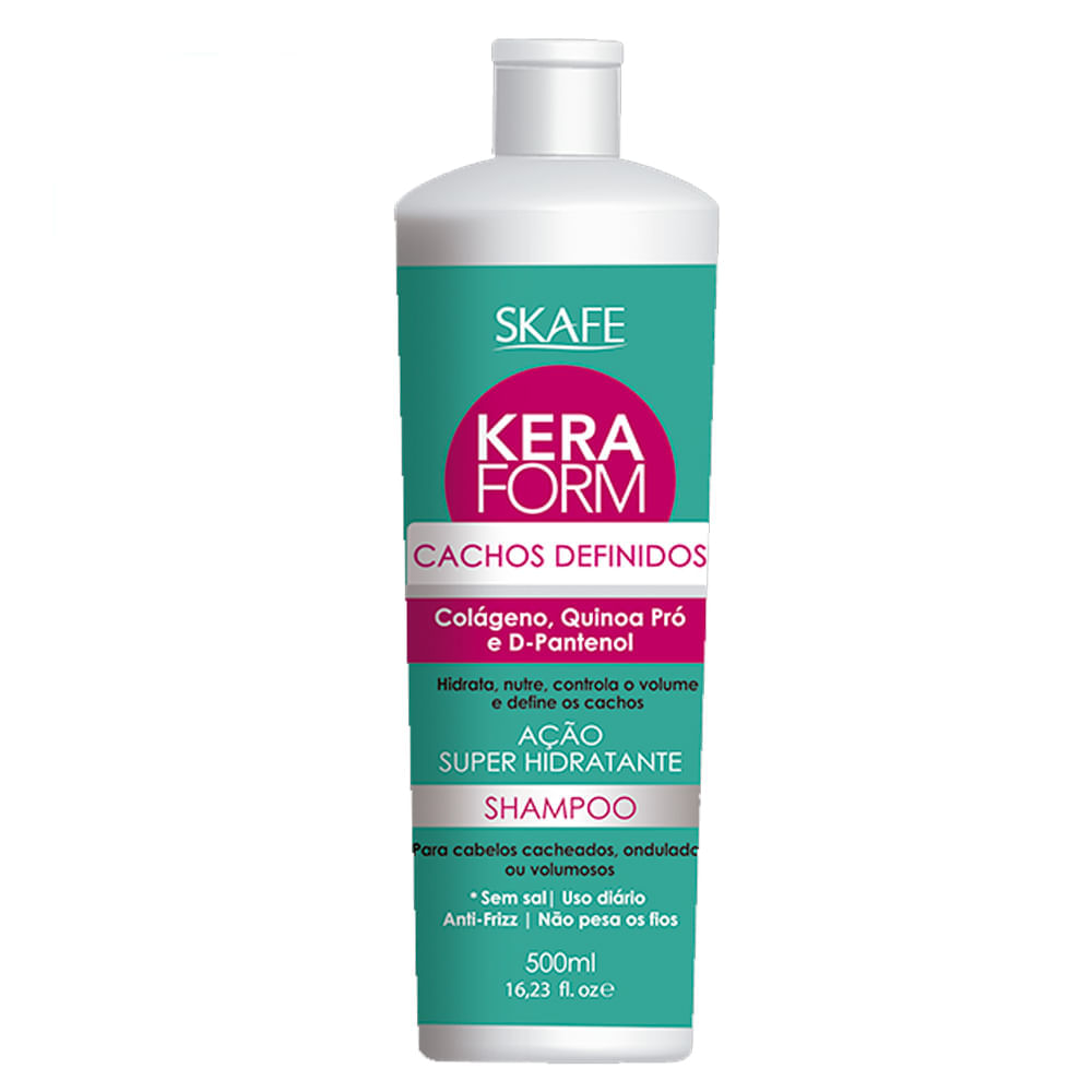 Skafe Keraform Cachos Definidos Shampoo 500ml