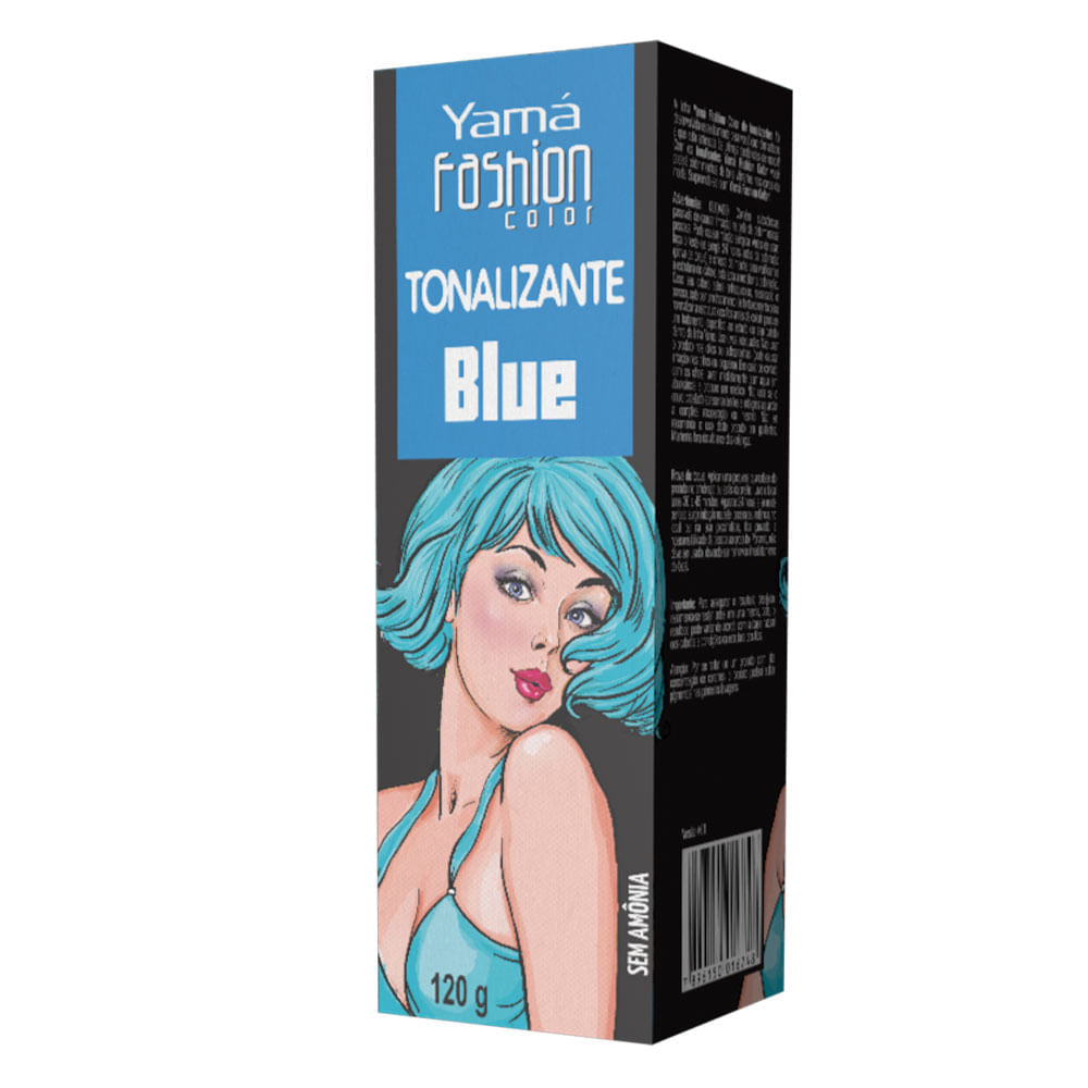 Tonalizante Yamá Fashion Color Blue 120g