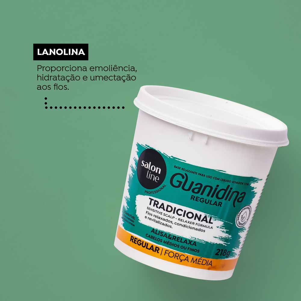 Salon Line Guanidina Tradicional Regular 218g