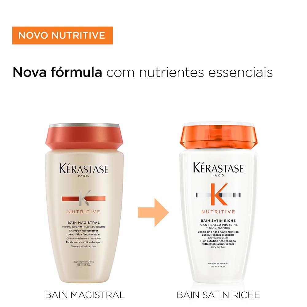 Kérastase Nutritive Bain Satin Riche Shampoo 250ml