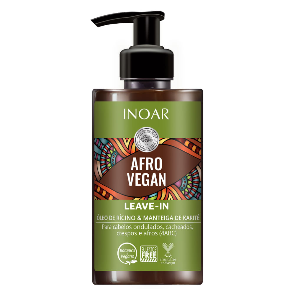 Inoar Afro Vegan Leave-In 300ml