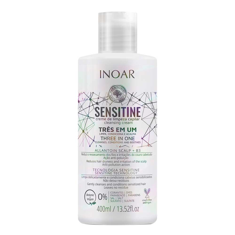 Creme de Limpeza Capilar Sensitine Inoar 400ml