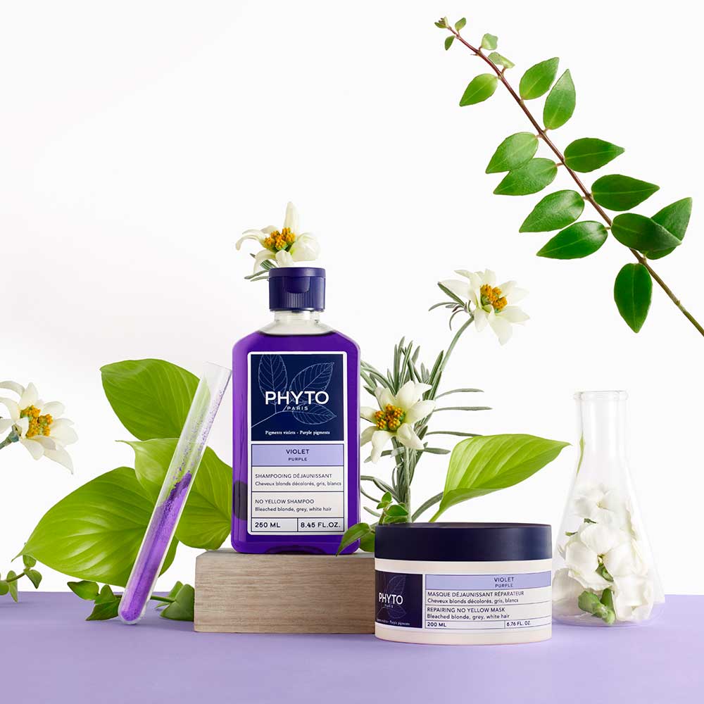 Phyto Violet Repairing No Yellow Shampoo 200ml