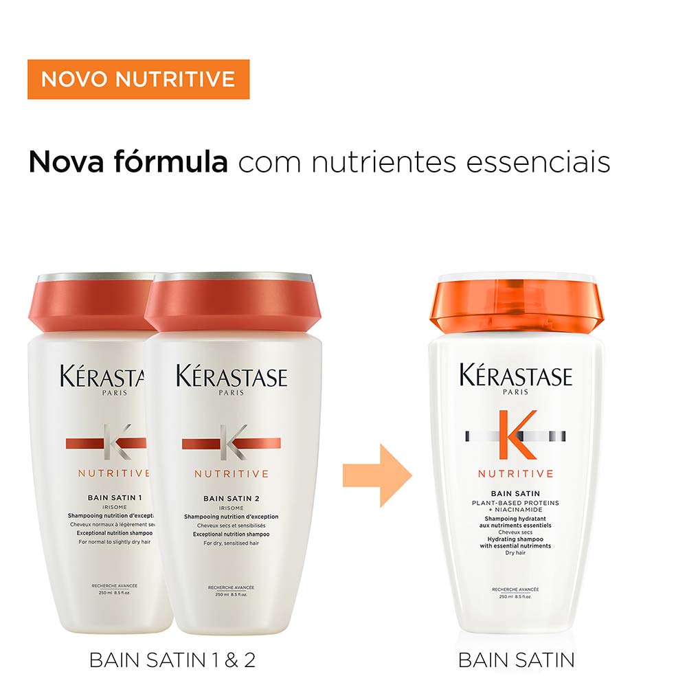 Kérastase Nutritive Bain Satin Shampoo 250ml