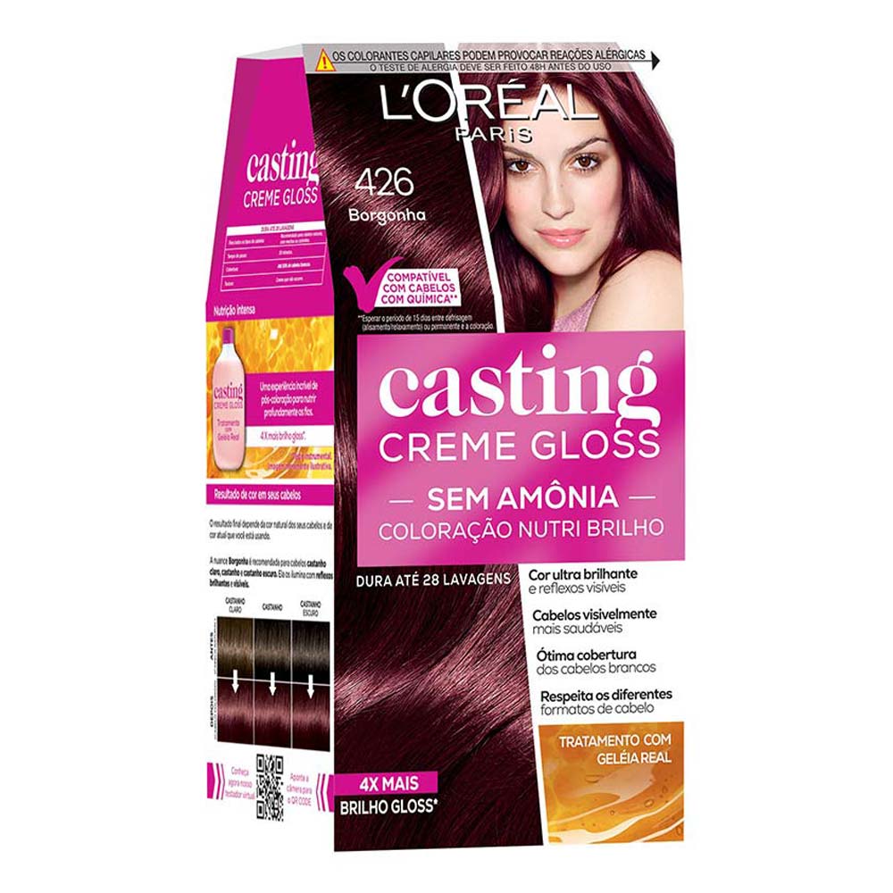 Coloração Casting Creme Gloss L'oréal Paris 426 Borgonha