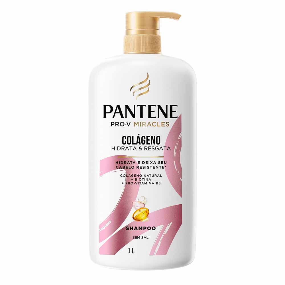 Pantene Colágeno Shampoo 1L