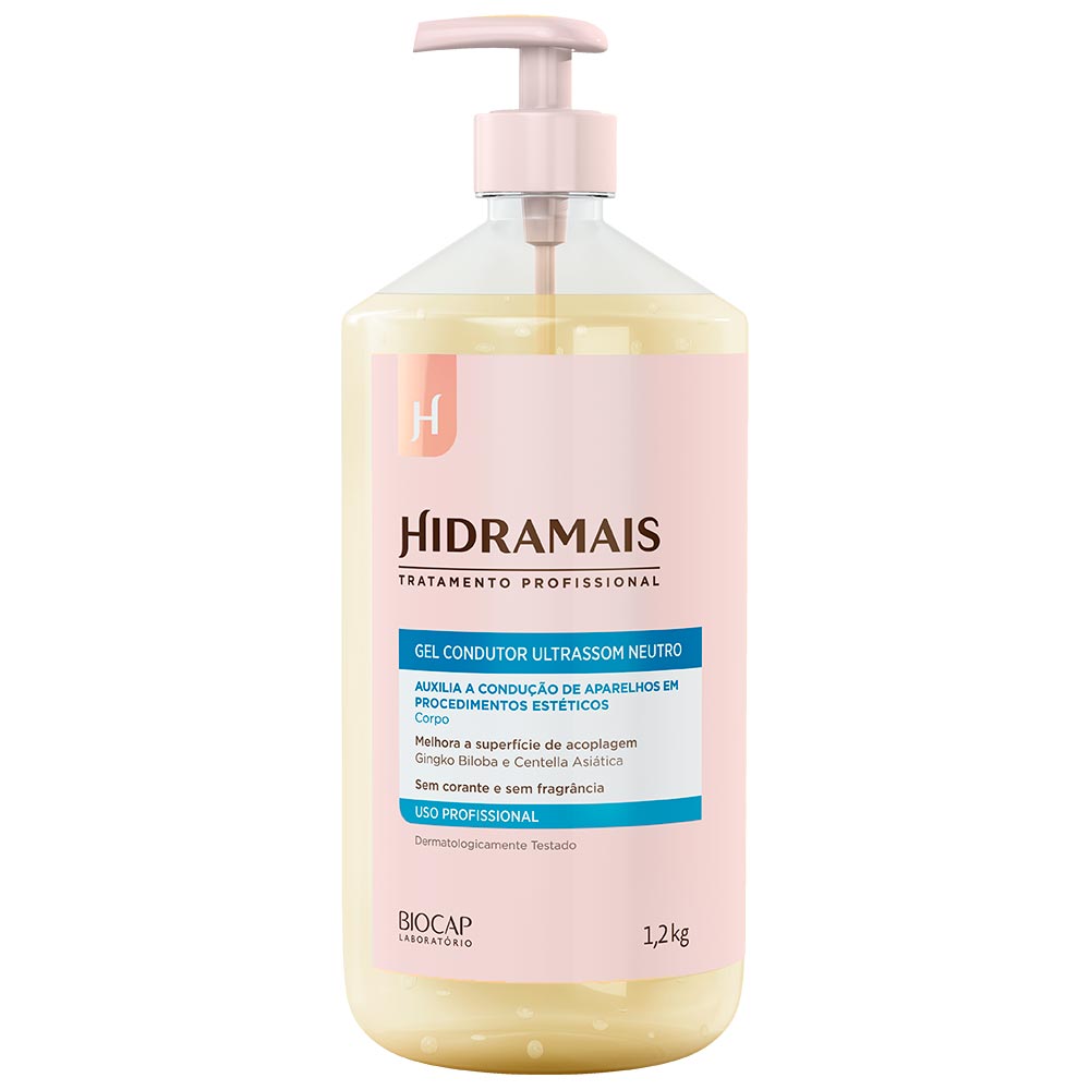 Gel Condutor Ultrassom Neutro Hidramais 1,2kg