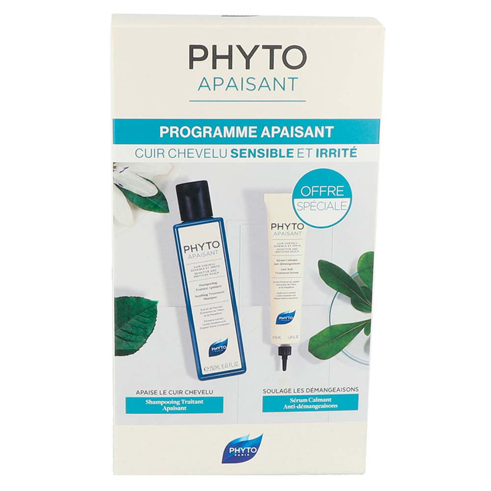 Phyto Apaisant Kit Shampoo + Sérum