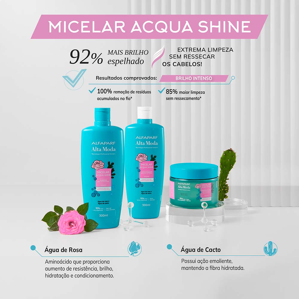 Alta Moda Micelar Acqua Shine Condicionador 300ml