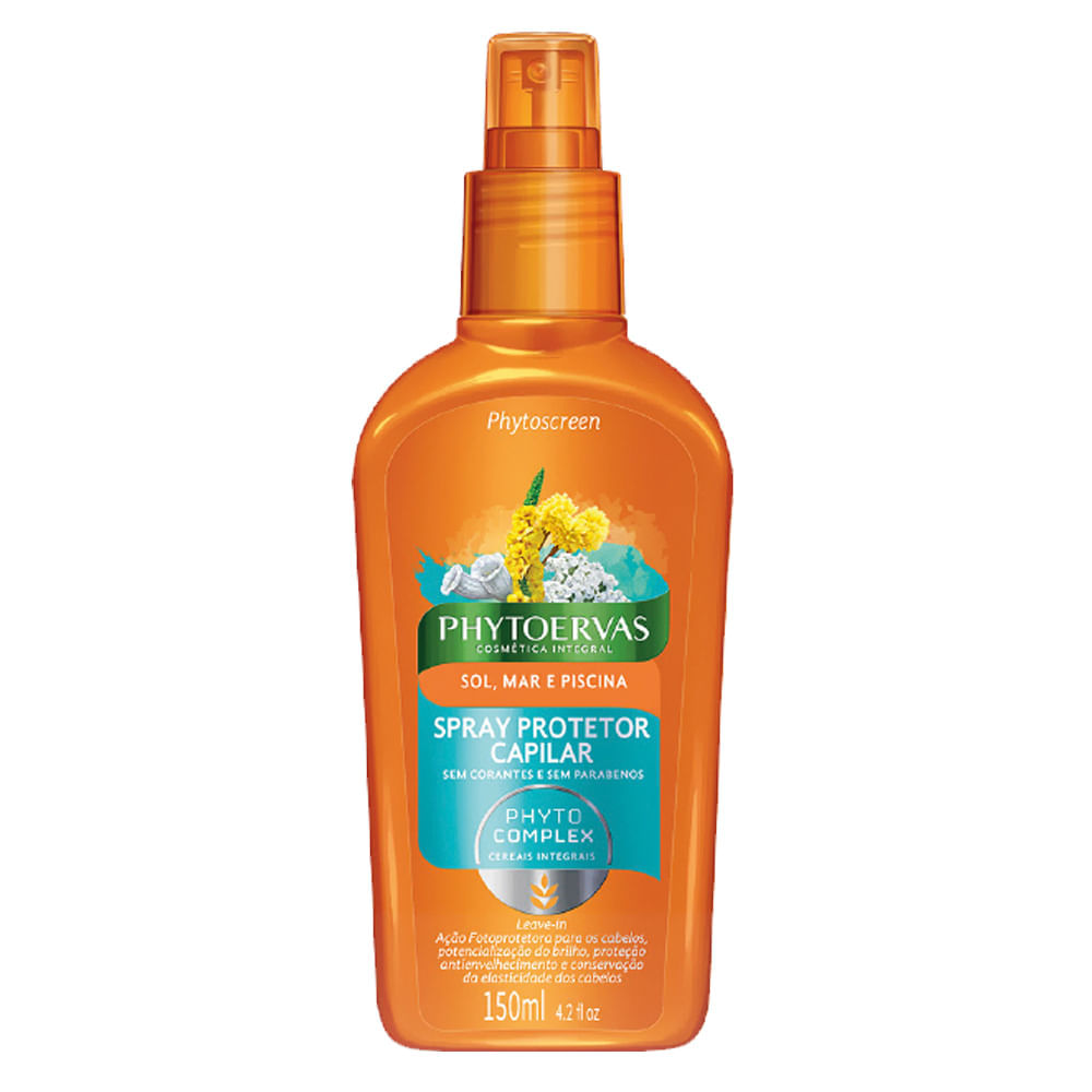 Phytoervas Sol, Mar e Piscina Spray Protetor Capilar 150ml