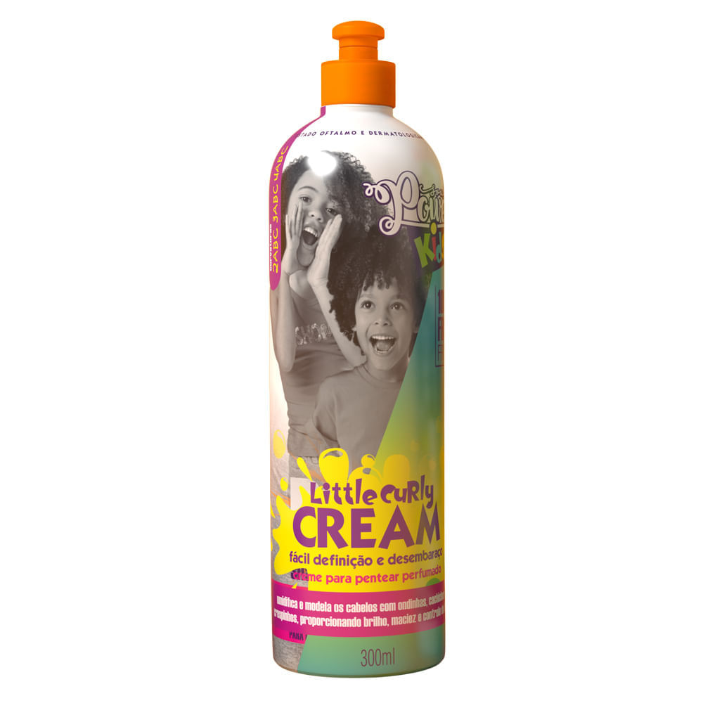 Creme Para Pentear Perfumado Soul Power Little Curly Cream Kids 300ml