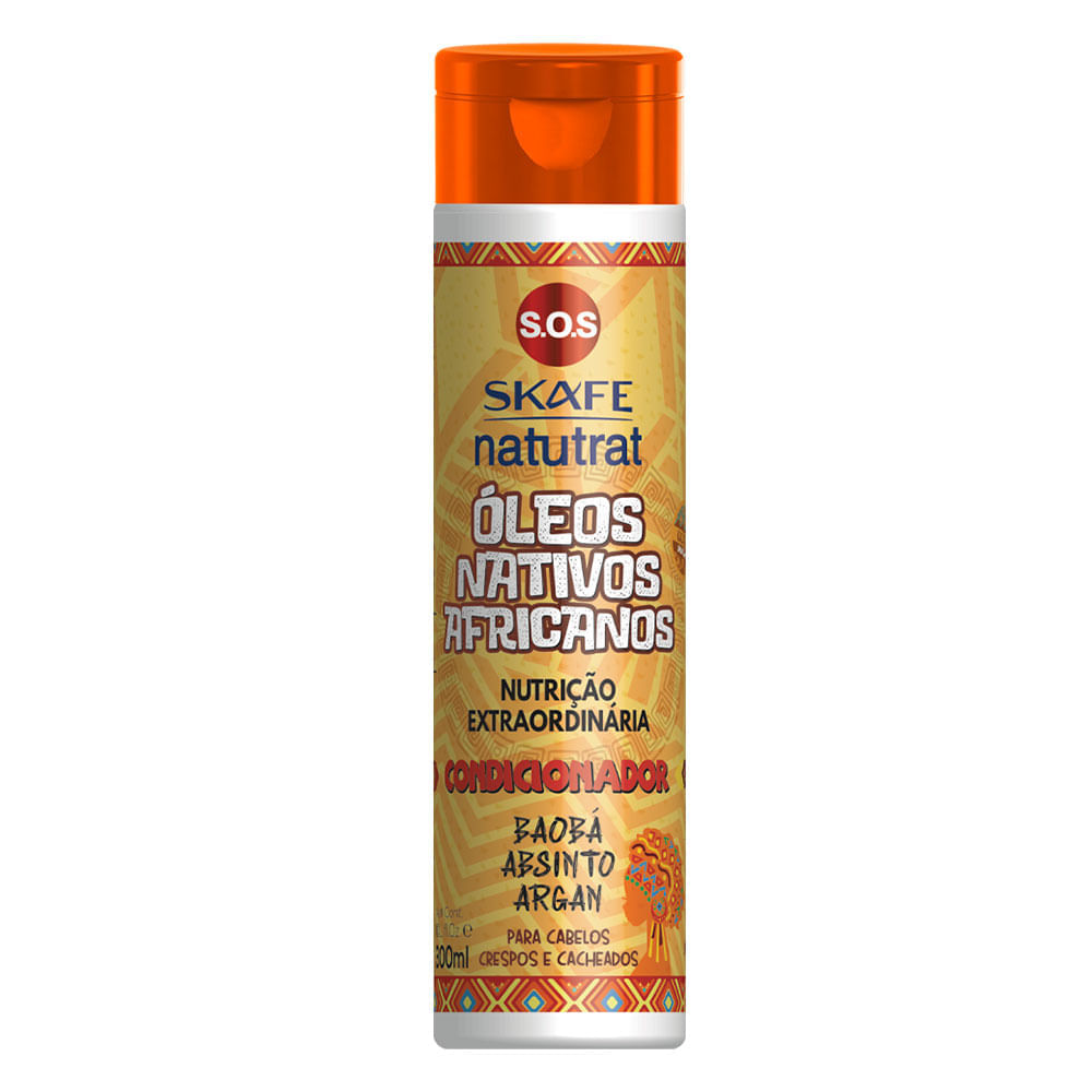 Skafe Natutrat SOS Óleos Nativos Africanos Condicionador 300ml