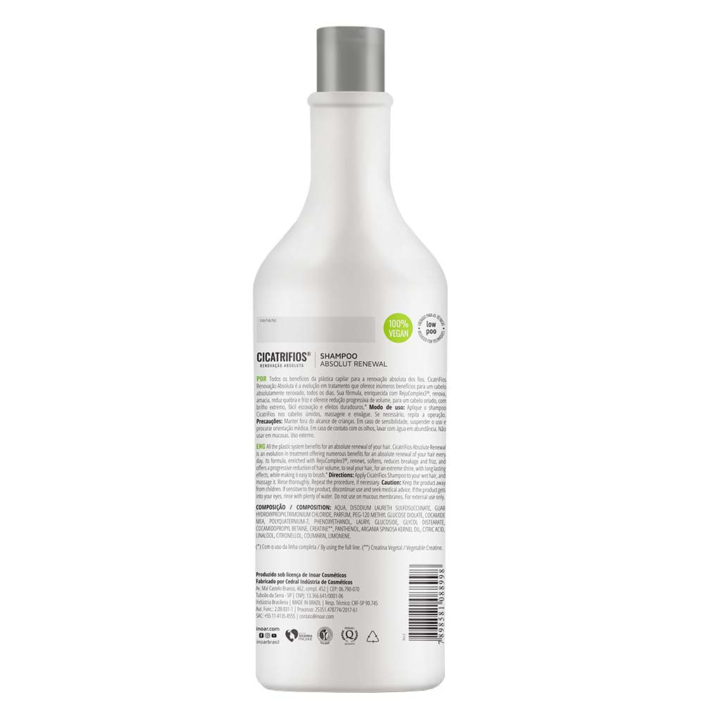 Inoar Cicatrifios Shampoo 1L
