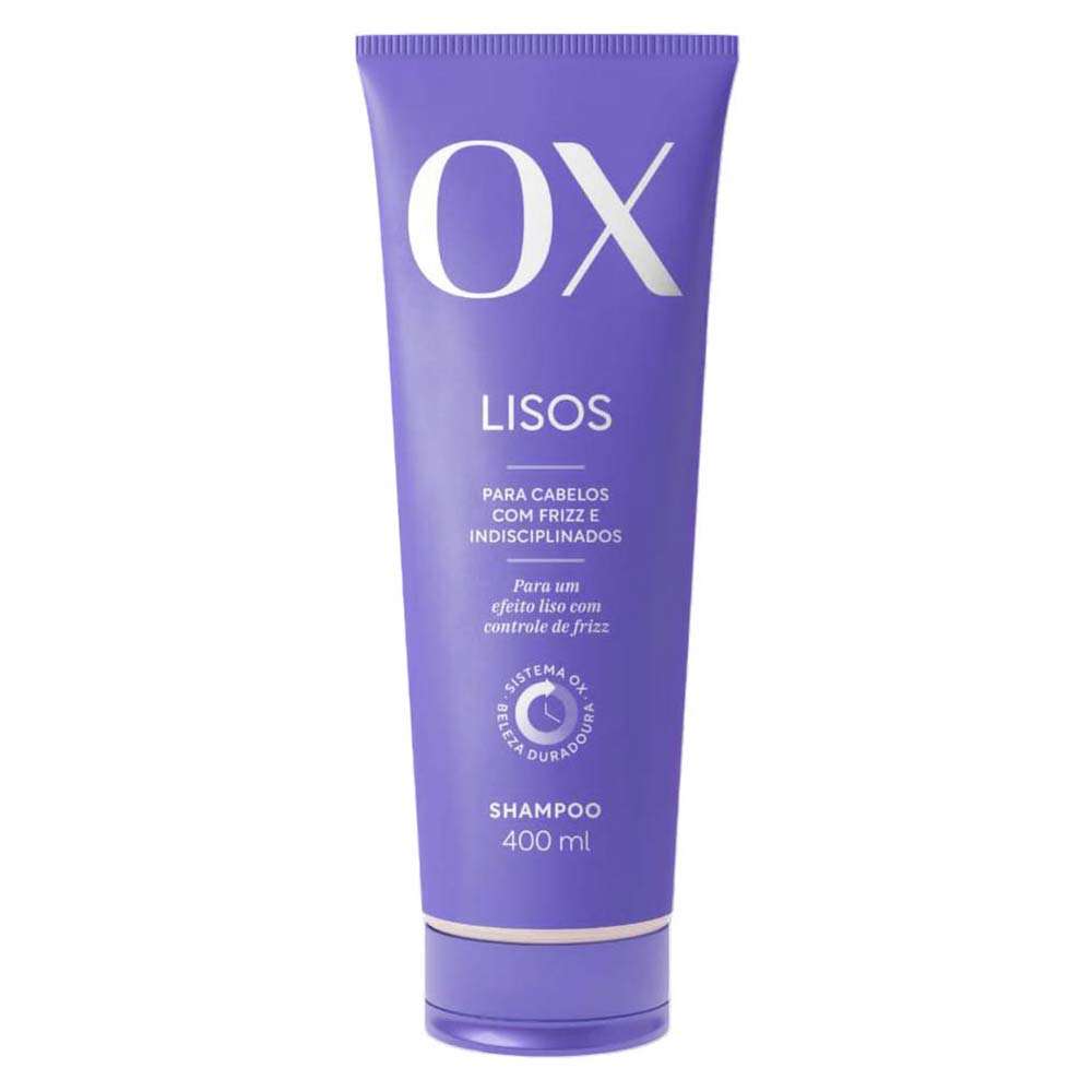 Shampoo Ox Cosmeticos Lisos 400ml