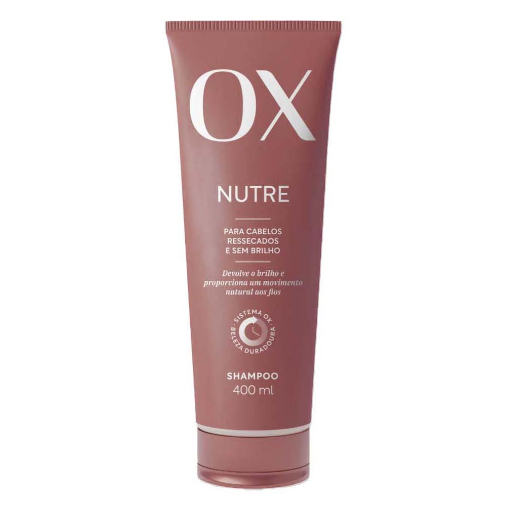 Shampoo OX Cosmeticos Nutre 400ml