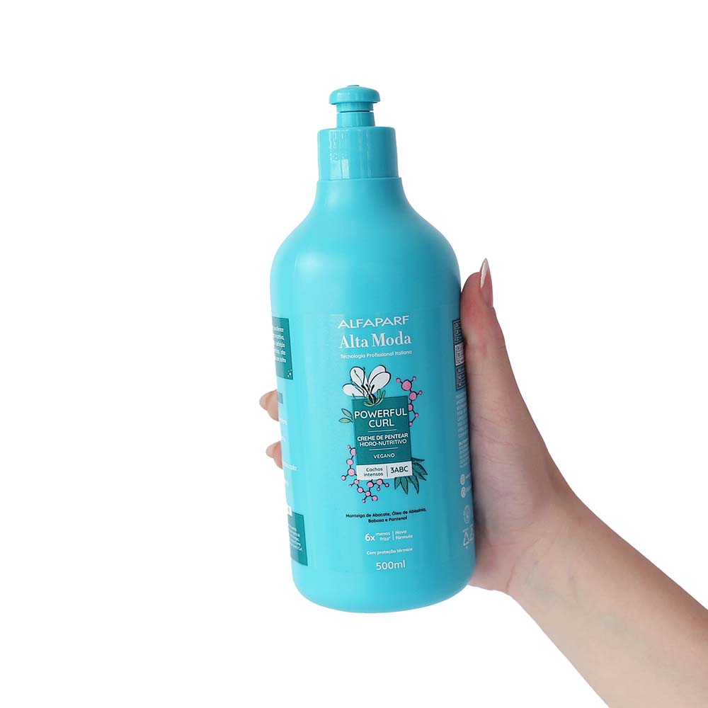 Alta Moda Powerful Curl Crespos Creme de Pentear 500ml
