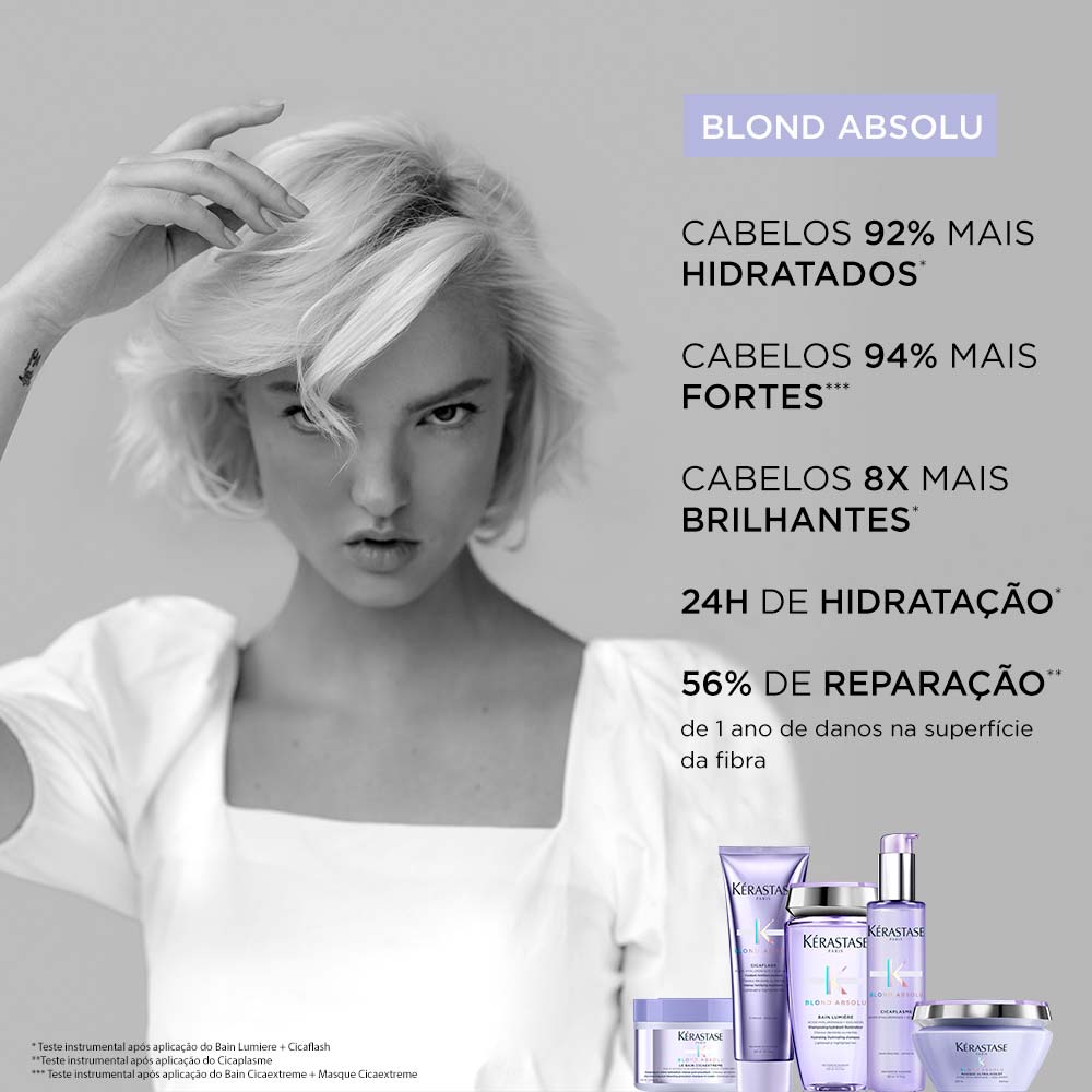 Kérastase Blond Absolu Bain Ultra-Violet Shampoo Desamarelador 250ml