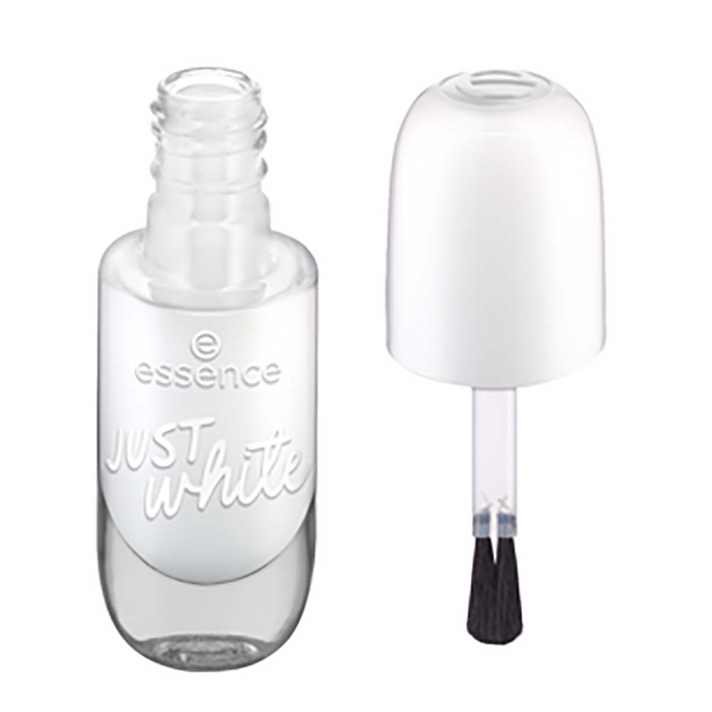 Esmalte Em Gel Essence Nail Colour Tons Claros 33 Just White