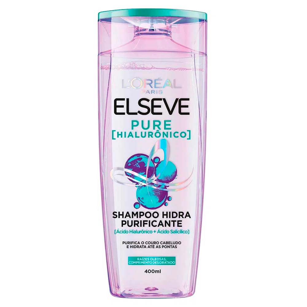 Elseve Pure Hialurônico Kit Shampoo + Creme de Tratamento