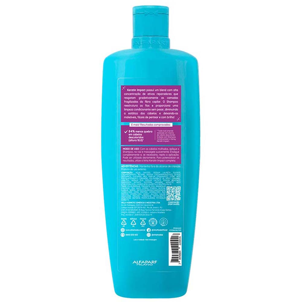 Alta Moda Keratin Impact Shampoo 300ml