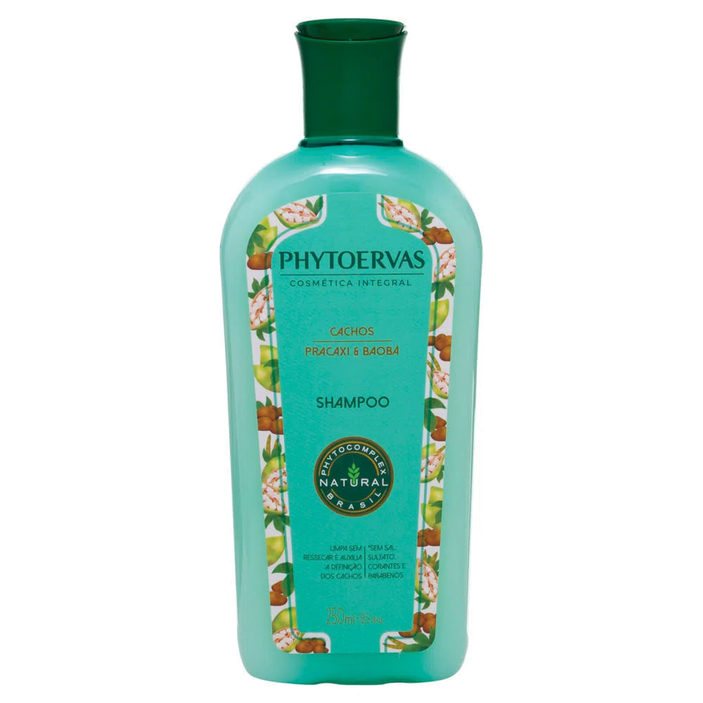 Phytoervas Cachos Pracaxi e Baobá Shampoo 250ml