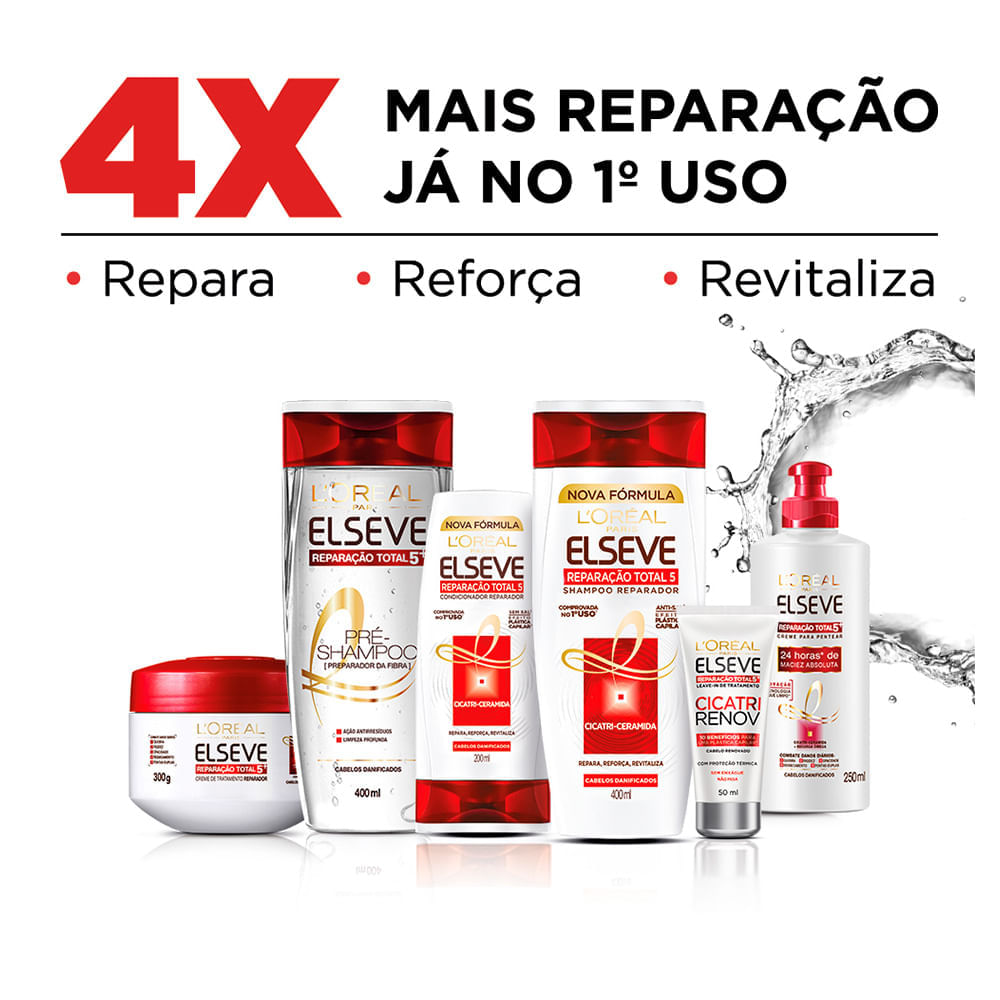 Kit Shampoo + Condicionador L'Oréal Paris Elseve Reparação Total 5