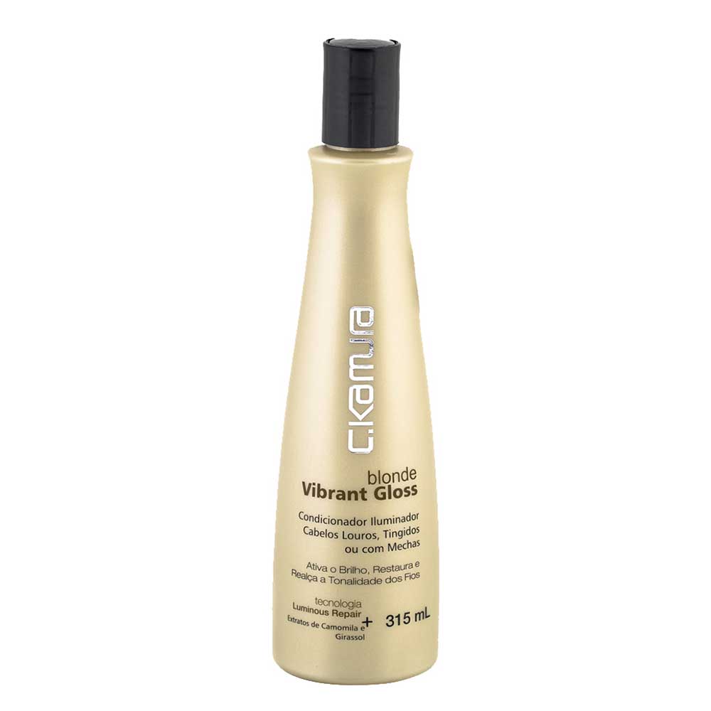 C.Kamura Blonde Vibrant Gloss Condicionador Iluminador 315ml