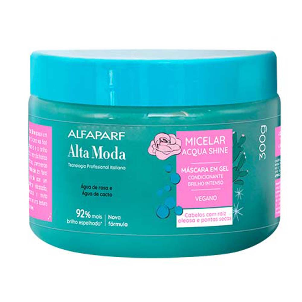 Alta Moda Micelar Acqua Shine Máscara Gel 300g