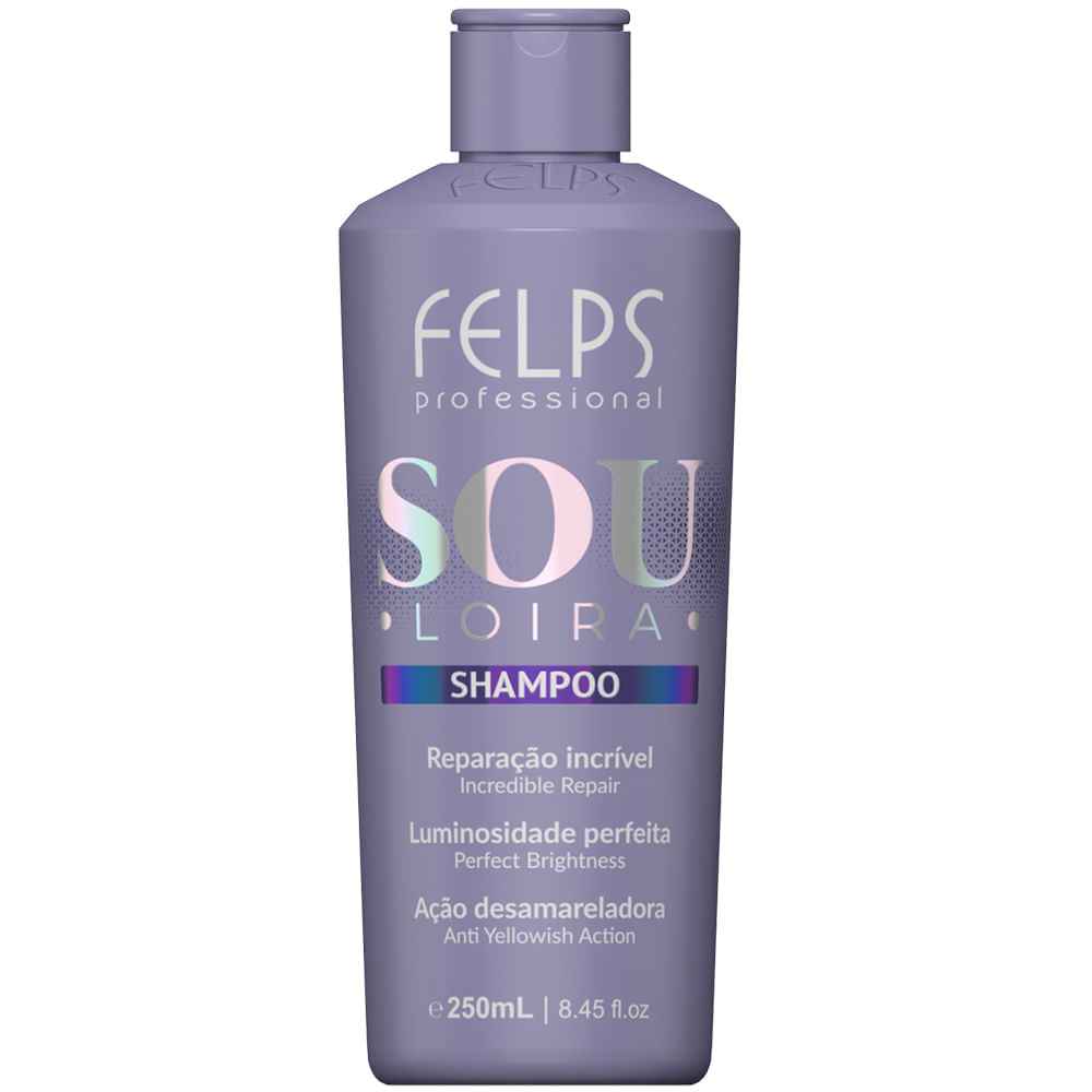 Felps Sou Loira Shampoo Reparador 250ml