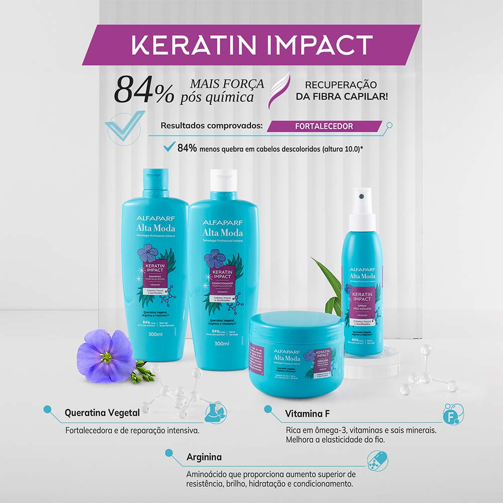 Alta Moda Keratin Impact Condicionador 300ml