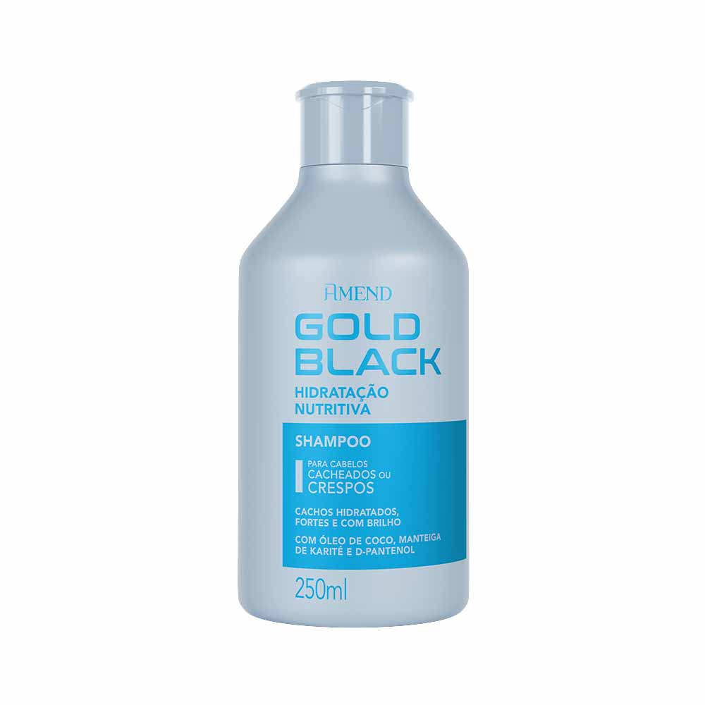Amend Hidratação Nutritiva Gold Black Shampoo 250ml