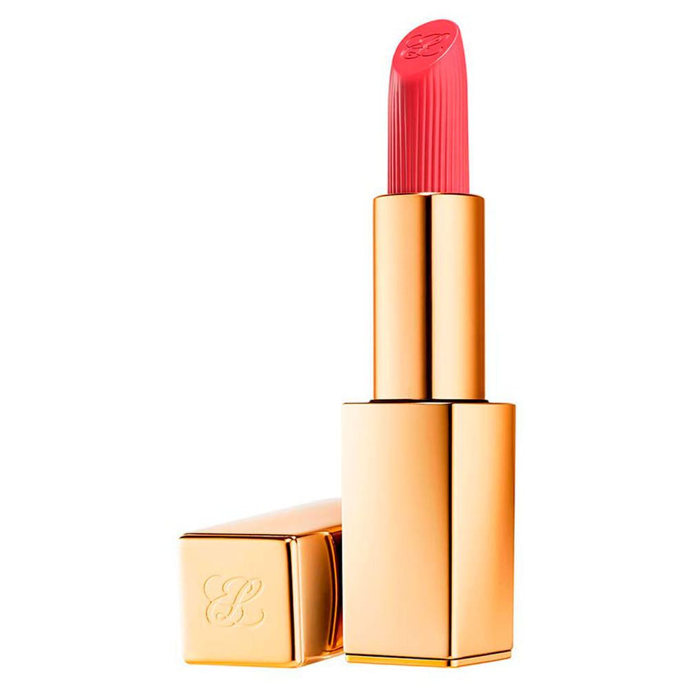 Batom Cremoso Estée Lauder Pure Color Lipstick 420 Rebellious Rose