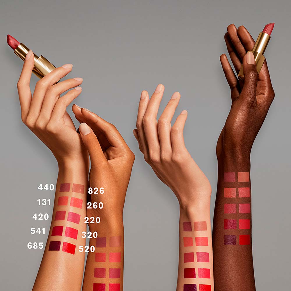 Batom Cremoso Estée Lauder Pure Color Lipstick 541 La Noir
