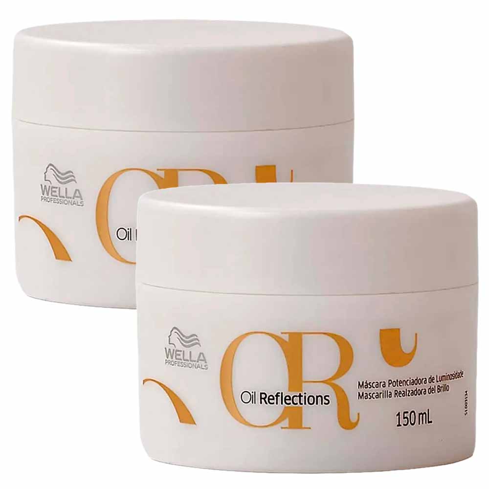 Wella Professionals Oil Reflections Kit Com 2 Máscaras De Hidratação