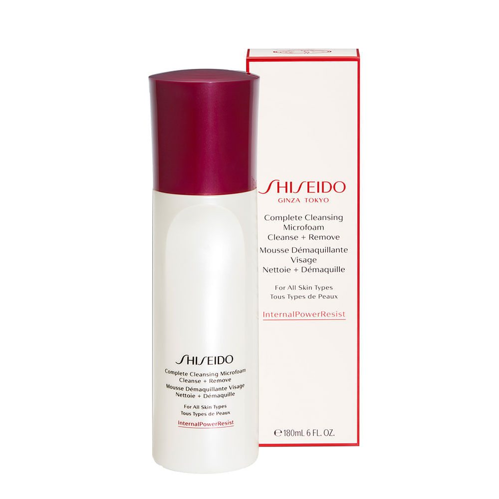 Espuma de Limpeza Shiseido – Complete Cleansing Microfoam