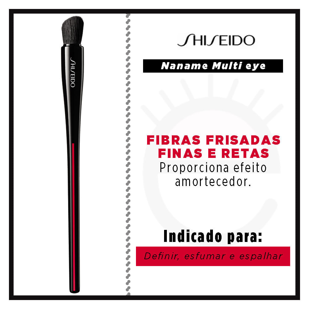 Pincel para Olhos Shiseido - Naname Multi Face Brush 1 Un