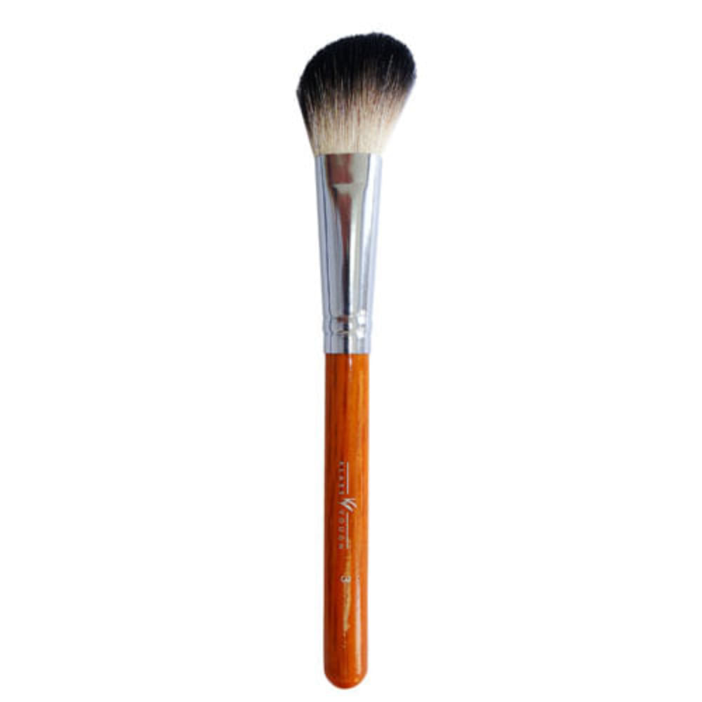 Pincel Chanfrado para Blush e Contorno Brown 3 Facial Klass Vough