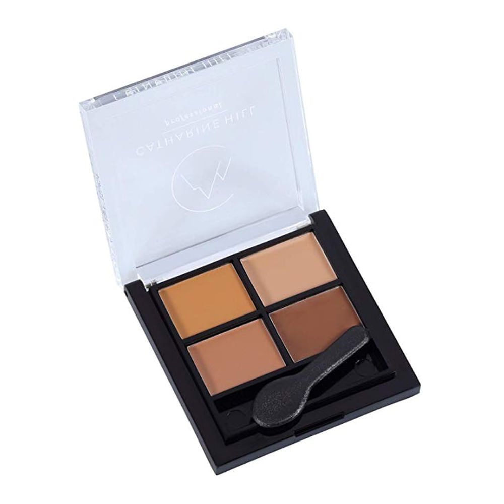 Quarteto Corretivo Pele Escura Catharine Hill Four Concealer