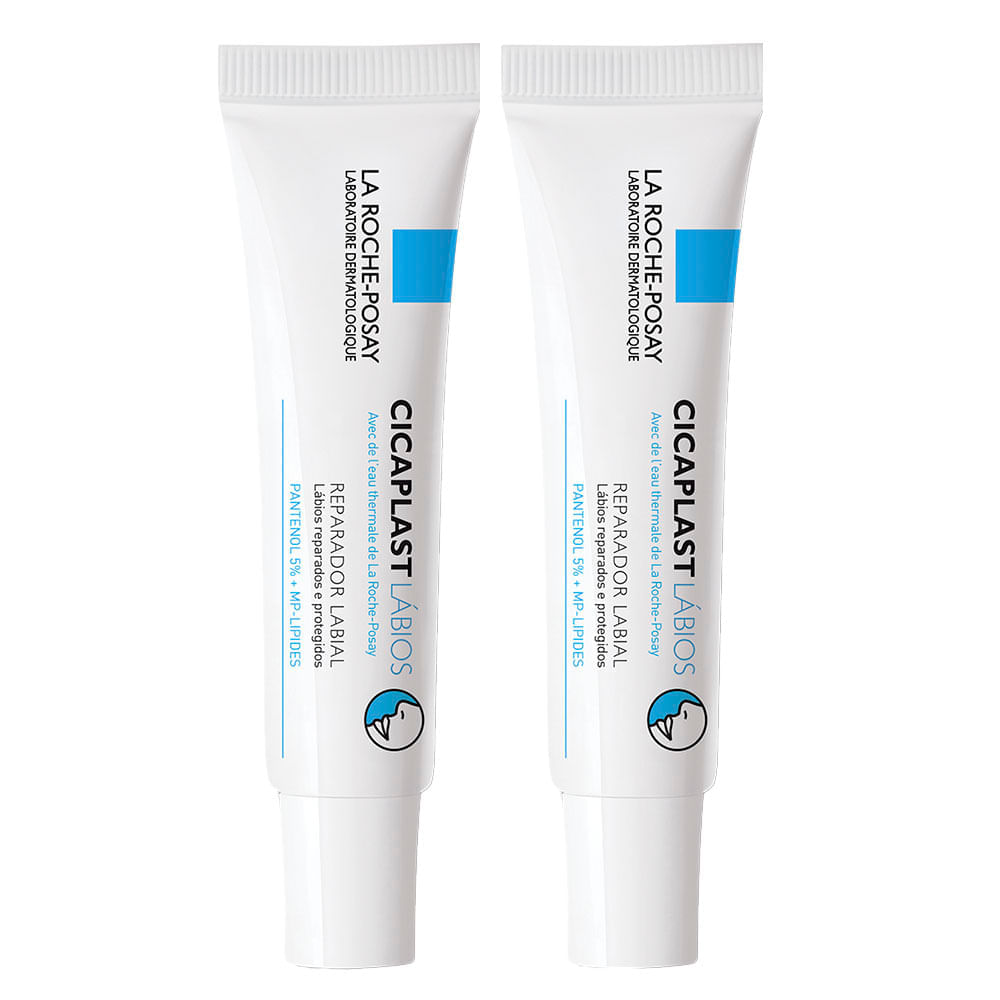 La Roche-posay Cicaplast Lábios Reparador Labial Kit Com 2 Unidades