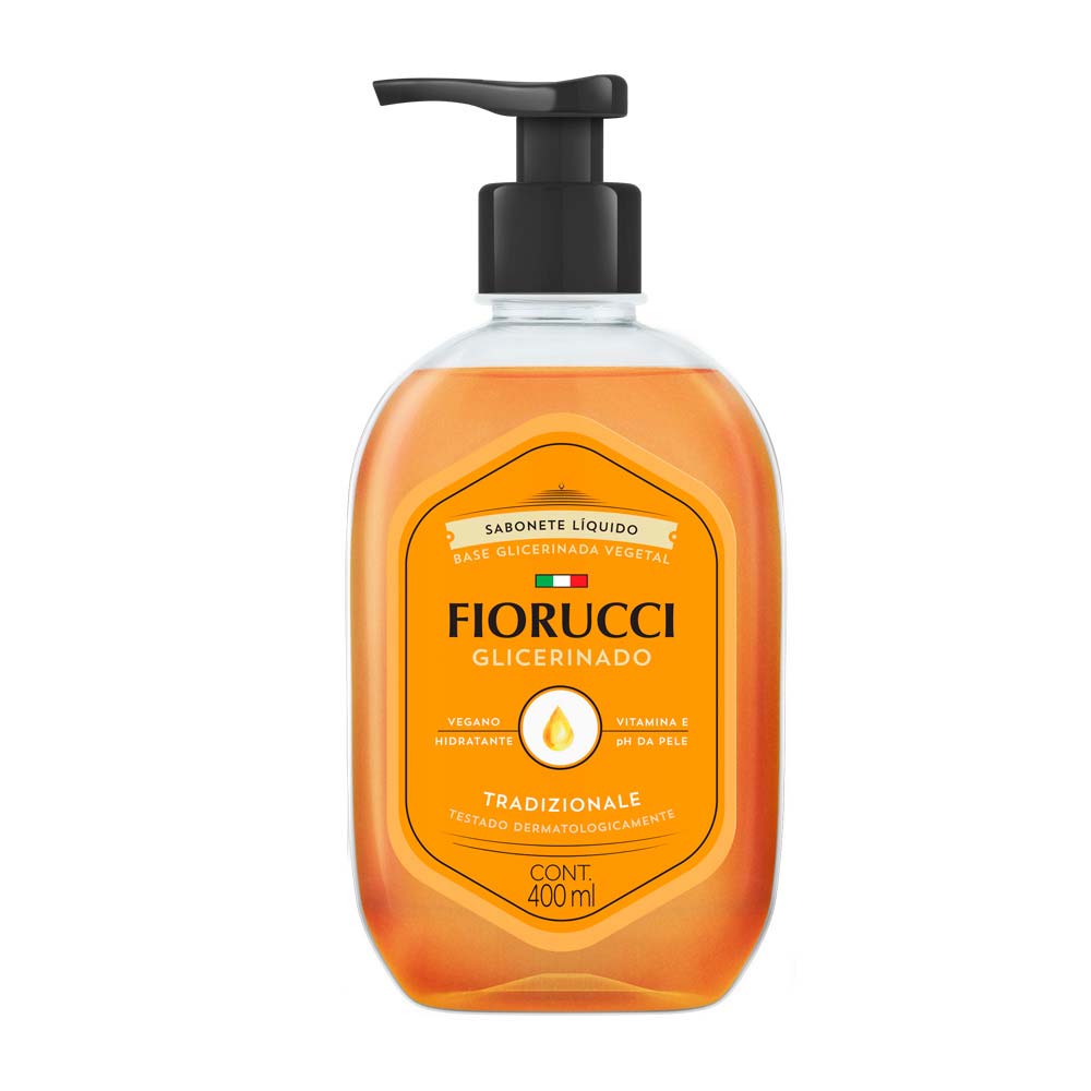 Sabonete Líquido Glicerinado Tradizionale Fiorucci 400ml