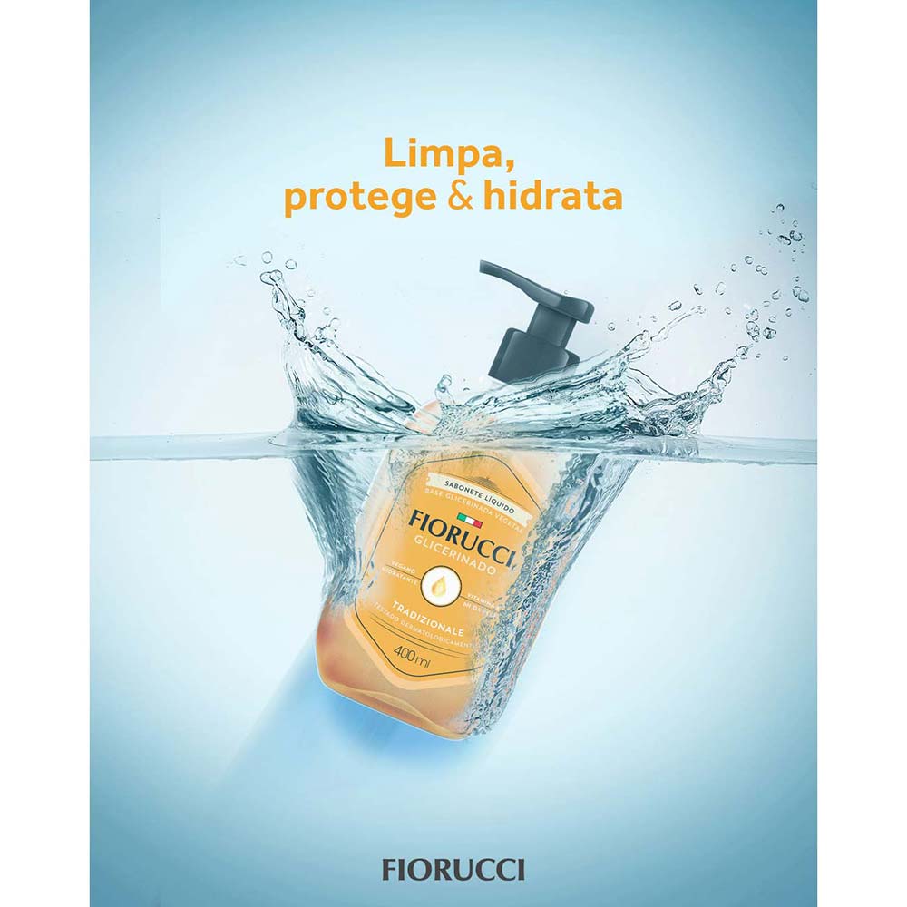 Sabonete Líquido Glicerinado Tradizionale Fiorucci 400ml