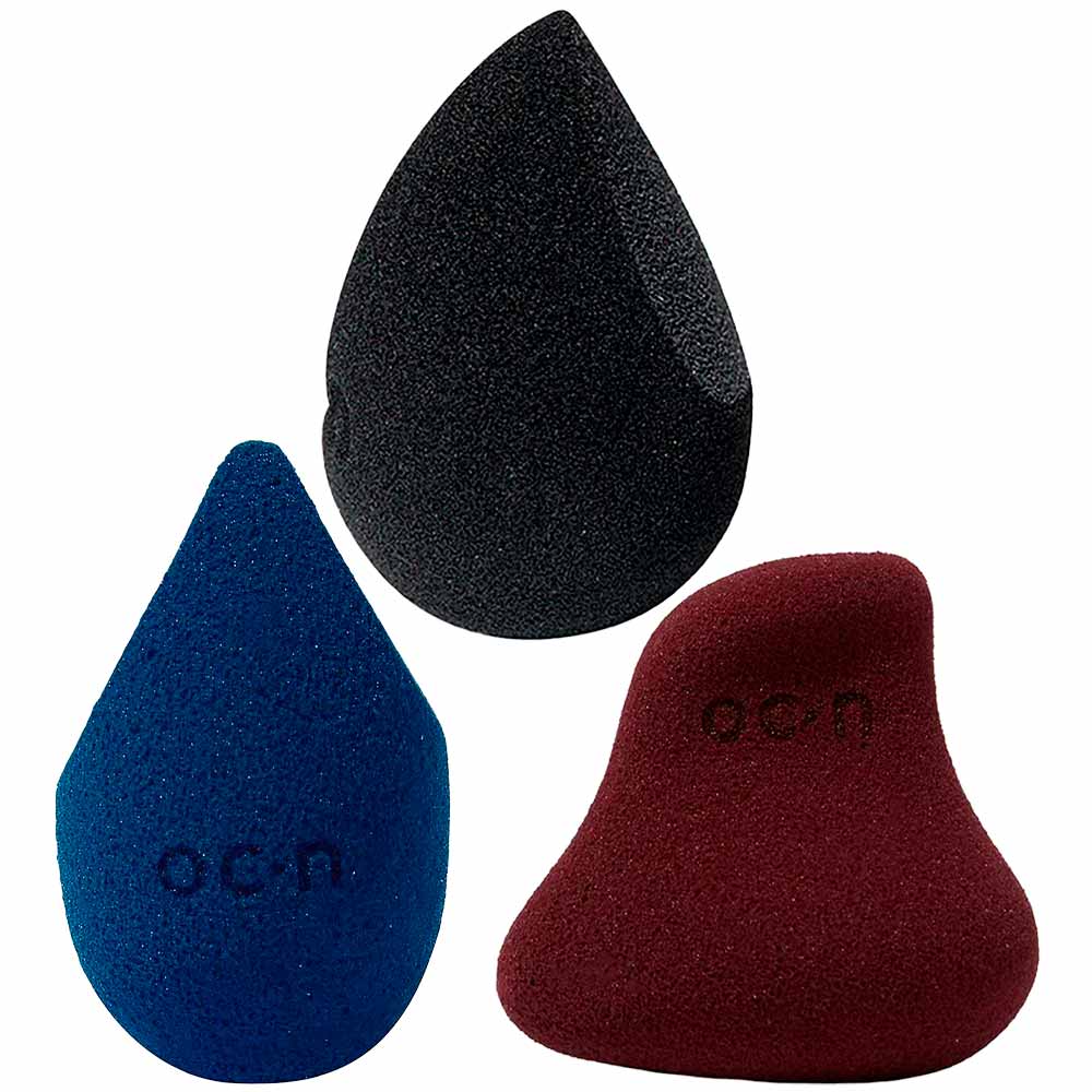 Océane Kit Com 3 Esponjas De Maquiagem