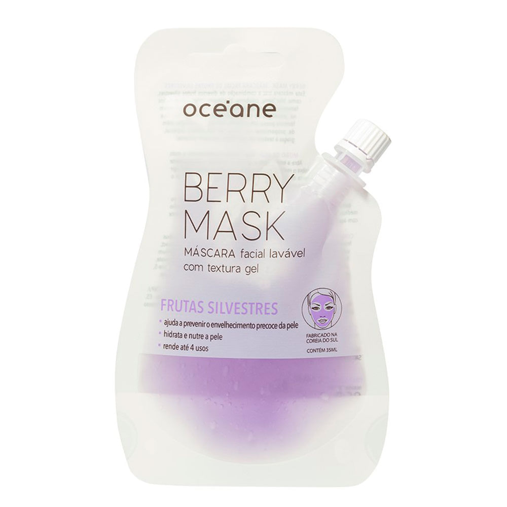 Máscara Facial Océane Frutas Silvestres 35ml