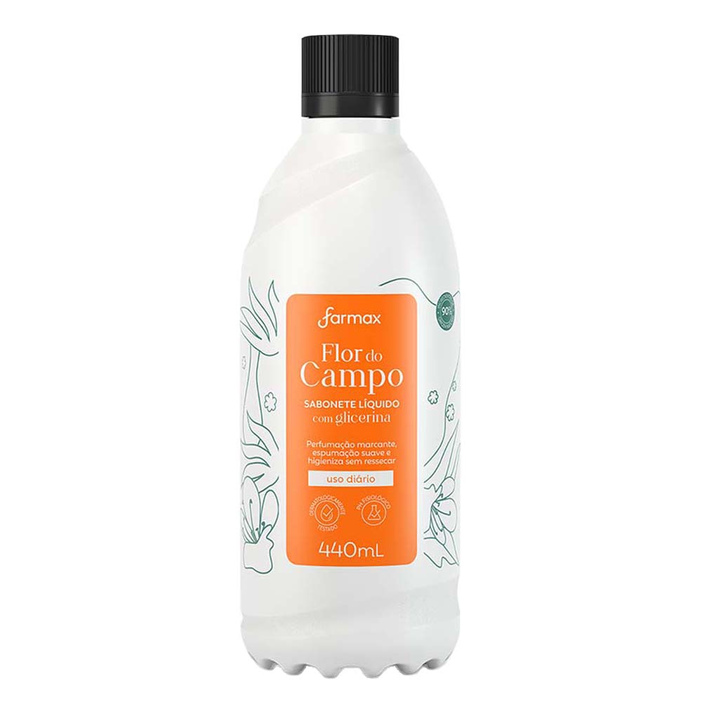 Sabonete Líquido Refil Farmax Flor do Campo 400ml