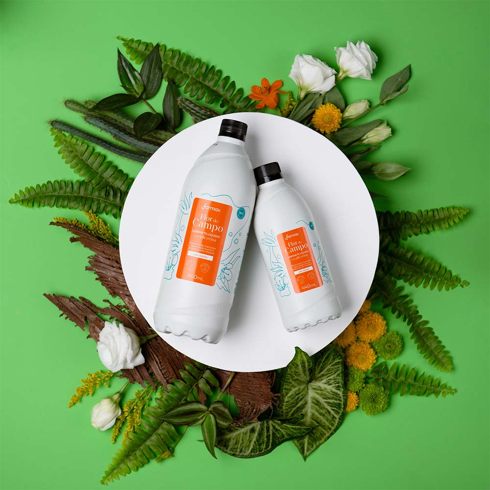 Sabonete Líquido Refil Farmax Flor do Campo 400ml