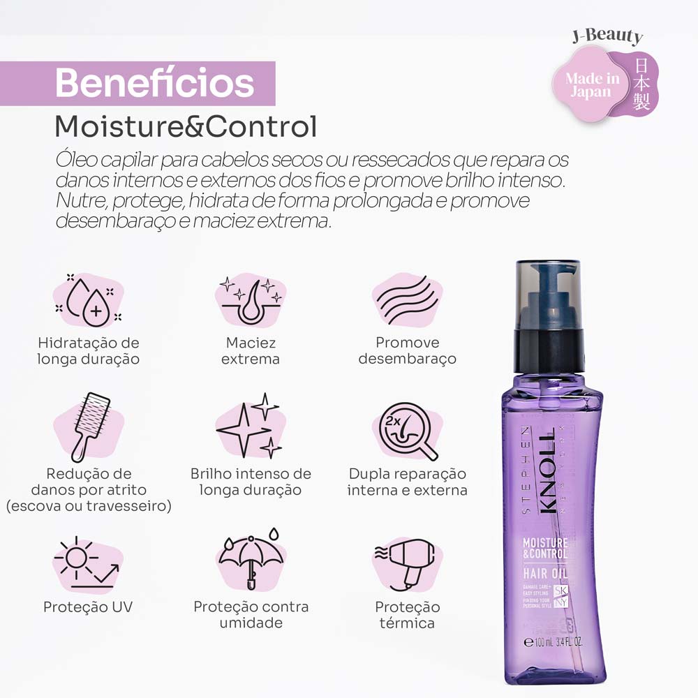 Stephen Knoll Moisture & Control Hair Oil