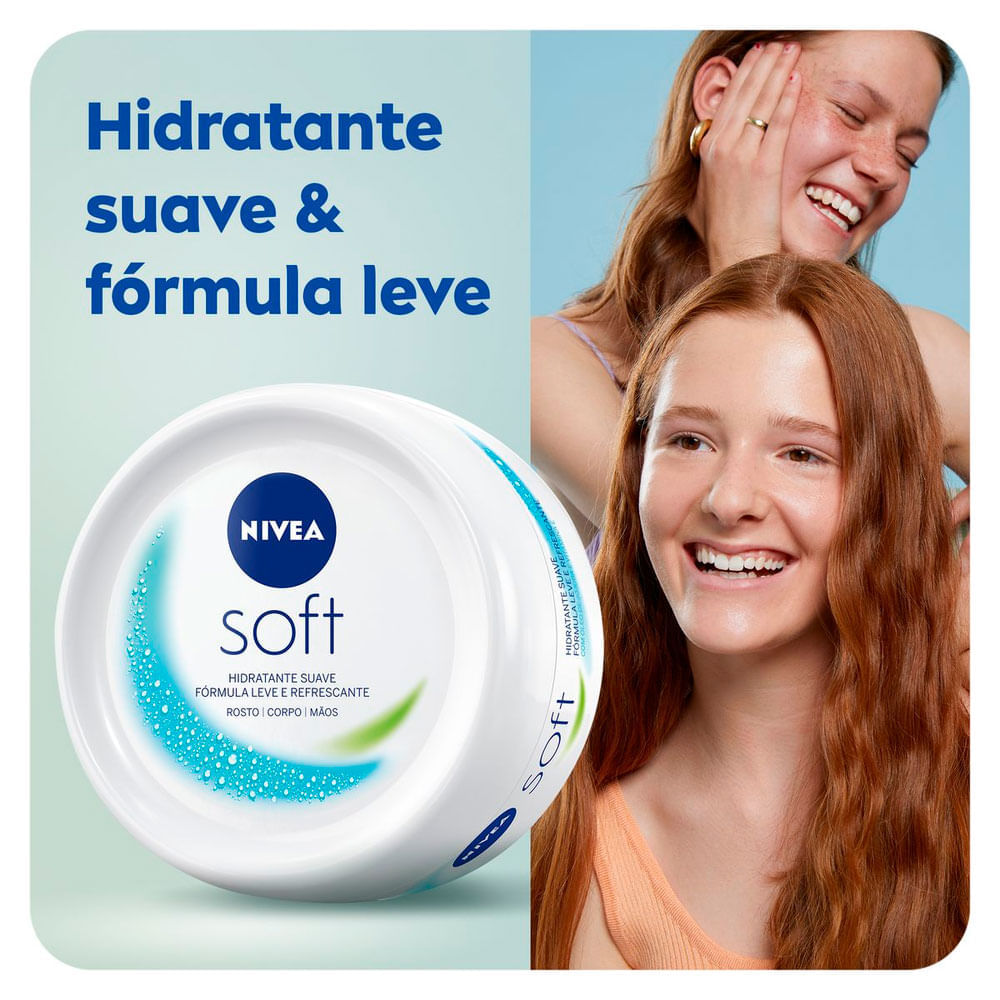 NIVEA Creme Hidratante Soft 97g